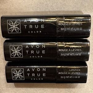 Avon True Color Lipstick New Sealed Set of 3 In Toasted Rose
